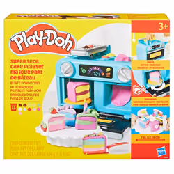 Play-Doh Super Slice Cake Play Kitchen Set Modeling clay playset 624 g Multicolour - Additional view 7