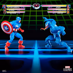 Marvel Legends Series Gamerverse Captain America vs Venom - Additional view 2
