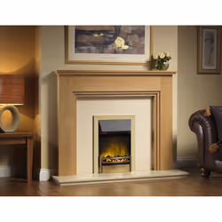 Dimplex Inset KNS20 Indoor Wall-mountable fireplace Electric Brass