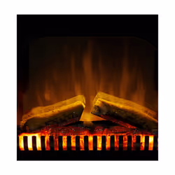 DIMPLEX Lucia Optiflame Electric Stove FIRE 2KW REMOTE LOG EFFECT LED HEATING