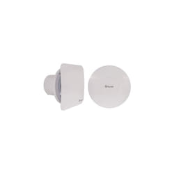XPELAIR C4S SIMPLY SILENT "CONTOUR" INTERMITTENT EXTRACT FAN, STANDARD -  ROUND + SQUARE BAFFLES INC