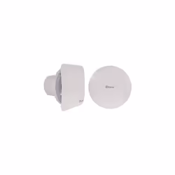 XPELAIR C4TSR SIMPLY SILENT "CONTOUR" INTERMITTENT EXTRACT FAN, TIMER - ROUND & SQUARE PACK