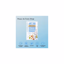 Superblends Calm Tea - Spiced Camomile, Vanilla & Roasted Chicory Root Herbal Tea Infusion with Vitamin B3 (Niacin), 80 Biodegradable Tea Bags