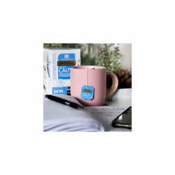 Superblends Calm Tea - Spiced Camomile, Vanilla & Roasted Chicory Root Herbal Tea Infusion with Vitamin B3 (Niacin), 80 Biodegradable Tea Bags