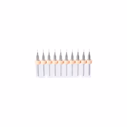 PCB Drill Bits 0.2mm Tungsten Carbide Rotary Tool Jewelry CNC Engraving Print Circuit Board Micro Drill Bits 1/8 Inch Shank 1 ...