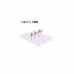 PCB Drill Bits 0.2mm Tungsten Carbide Rotary Tool Jewelry CNC Engraving Print Circuit Board Micro Drill Bits 1/8 Inch Shank 1 Set (10 Pcs)