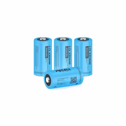 ICR18350 Rechargeable Battery 3.7V Li-ion 900 mAh Batteries for Torch, Toys,Pack of 4,PKCELL