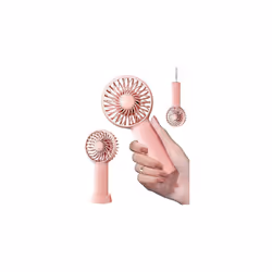 Mini Handheld Fan, Portable Personal Pocket Fan Lifetime Service Powerful Wind 3 Speeds with Lanyard and Detachable Base Cool ...