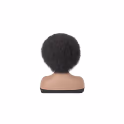 8 Inch Short Afro Kinky Curly Wigs Black Fluffy Afro Curly Hair Synthetic Wigs Heat Resistant Wigs Soft Bouncy Curls Hair Wigs for Black Women 1B#