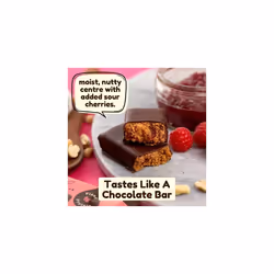 Gluten Free Protein Bars, High Protein Snacks, Vegan, High-Fibre, 100% Natural, Non-Dairy, Peanut Butter Jelly Flavour, 12 x 49g