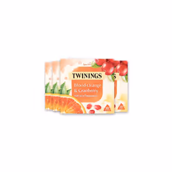 Blood Orange, Cranberry & Pomegranate Fruit Tea, 80 Tea Bags (Multipack of 4 x 20 Tea bags)