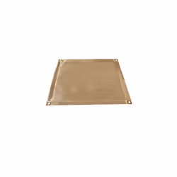 45x30cm Fire Proof Mat |Charcoal BBQ Mat | Grill Mat | Flame Retardant Cloth for Protect Deck/Patio/Grass/Wood | Foldable and ...