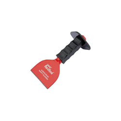 Redline 68603 100 x 220 mm Brick Bolster with Hand Guard , Red and black