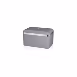SWKA1010GRN Retro Bread Bin, Metal, Grey, 18 Litre Storage Capacity