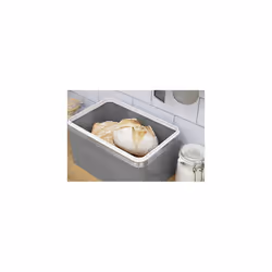 SWKA1010GRN Retro Bread Bin, Metal, Grey, 18 Litre Storage Capacity