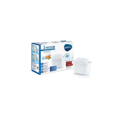 1023118 Maxtra+ Pack 2 Water Filter Cartridge, Exterior: Plastic^Interior: Activated Carbon, ion Exchanger, White