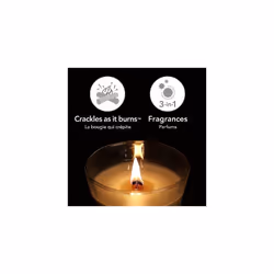 Medium Hourglass Trilogy Scented Candle | Calming Retreat | with Crackling Wick | Burn Time: Up to 60 Hours, Calming Retreat