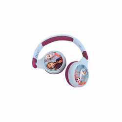 HPBT010FZ Disney Frozen-2-in-1 Bluetooth Headphones, Stereo Wireless Wired, Kids Safe for Boys Girls, Foldable, Adjustable, B ...