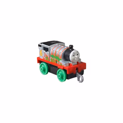 Thomas and Friends Adventures Percy Chrome with Green Flames GYV66 Metal Engine