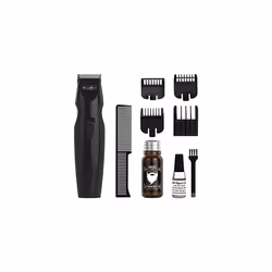 GroomEase Beard Trimmer, Men's Trimmer, Stubble Trimmer for Men, Smooth Cutting Trimmer, Cordless Trimmer, Trimmer Set, Beard ...