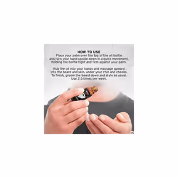 GroomEase Beard Trimmer, Men's Trimmer, Stubble Trimmer for Men, Smooth Cutting Trimmer, Cordless Trimmer, Trimmer Set, Beard Oil, Beard