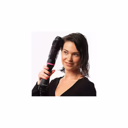 One-Step Style Booster - Round Brush Dryer & Styler- 38 mm (Thermal Bristles, Ceramic-Coated Barrel, IONIC + CERAMIC TECHNOLOGY) RVDR5292UKE, Black