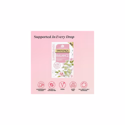 Superblends Balance Tea - Lemon Balm. Lemon Verbena, Rose Petals & Spearmint with Vitamin B6 - Hormone Balance for Women, 80 Biodegradable Tea Bags