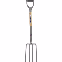 Spear & Jackson 1680NB Neverbend Carbon Digging Fork, Blue, 99.5 x 20.5 x 10 cm
