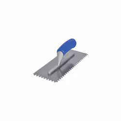 Vitrex 102953 Notched Adhesive Trowel Square 6mm Soft Grip Handle 11 x 4.1/2in