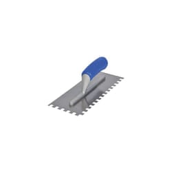 Vitrex 102954 Notched Adhesive Trowel Square 10mm Soft Grip Handle 11in x 4.1/2in