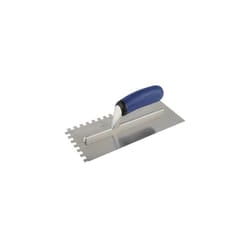 Vitrex 102971 Professional Notched Adhesive Trowel Square 8mm Stainless Steel 11in x 4.1/2in