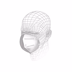 Vitrex Premium Respirator FFP1 Single - Pack 3