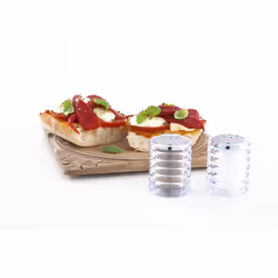 Cole & Mason Beehive Acrylic Salt and Pepper Shaker Set, Ceramic, 10 x 5 x 7 cm