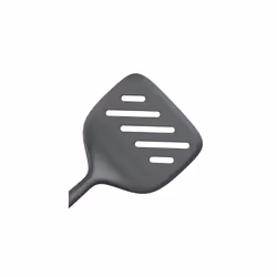 E980235 XL Cooking Turner, Sustainable Wheat Straw/Nylon, XL Spatula for Cooking Omlette, Pancakes, Fish, Non Stick, Heat Resistant Silicone Head,