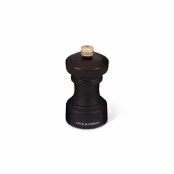 H233055 Hoxton Chocolate Wood Pepper Mill, Precision+ Carbon Mechanism, Compact Pepper Grinder with Adjustable Grind,