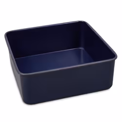 Zyliss E980201 Non-Stick Loose Base Square Cake Tin | 20cm/8in | Carbon Steel | Dark Blue | Baking Tin/Bakeware | Dishwasher ...