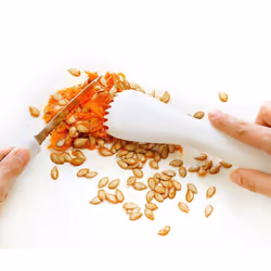 Zyliss 3-in-1 Squash/Pumpkin Peeling, Carving & Scooping Tool - Seeding Utensil