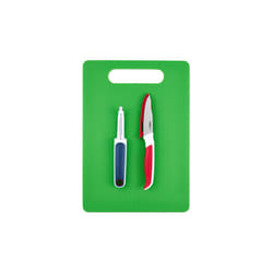 kitchen set chopping board 35 x 24,5 cm green 3 pieces