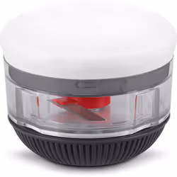 Zyliss Versatile Twist and Roll Mini Chopper, Dual-Sided Blade Control Rotations