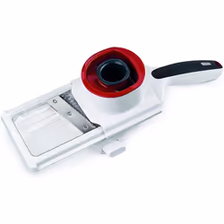 Zyliss Handheld Slicer, Straight & Julienne Cutting, Hanging Hook, Easy Storage