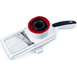 Zyliss Handheld Slicer, Straight & Julienne Cutting, Hanging Hook, Easy Storage