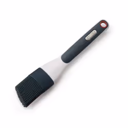 Zyliss E980092, Flat brush, Silicone, Black, White, 32 mm, 168 mm