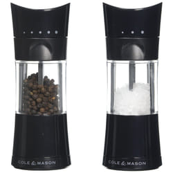 Cole & Mason Harrogate Inverta Salt and Pepper Mill Gift Set, Black, 15 cm