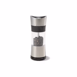 Cole & Mason 5011268872013, Pepper grinder, Black, Stainless steel, Transparent, 154 mm