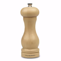 Cole & Mason Beech Precision Grind Capstan Salt Mill, Wood, Brown, 16.5 cm