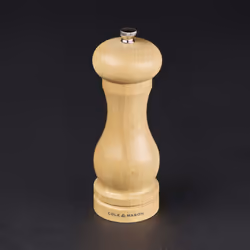Cole & Mason Beech Precision Grind Capstan Salt Mill, Wood, Brown, 16.5 cm