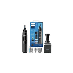 Series NT5650/16 5000 Battery-Operated Nose, Ear and Eyebrow Trimmer, Black (Pack of 1)