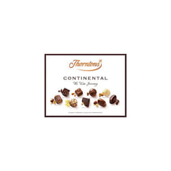 Continental Chocolate Gift, Perfect for Sharing, Gifts for Women and Men, Unique Flavours Milk, White, Dark Chocolate, 264g