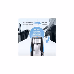 HotCup Hot Water Dispenser | 3kW Fast Boil |1.5L | Energy-Efficient | Gloss Black [VKJ142]