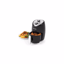 EK2817 2L Compact Air Fryer - Hot Air Circulation, Removable Non-Stick Cooking Rack, Adjustable Temperature Up To 200C, 30 Mi ...